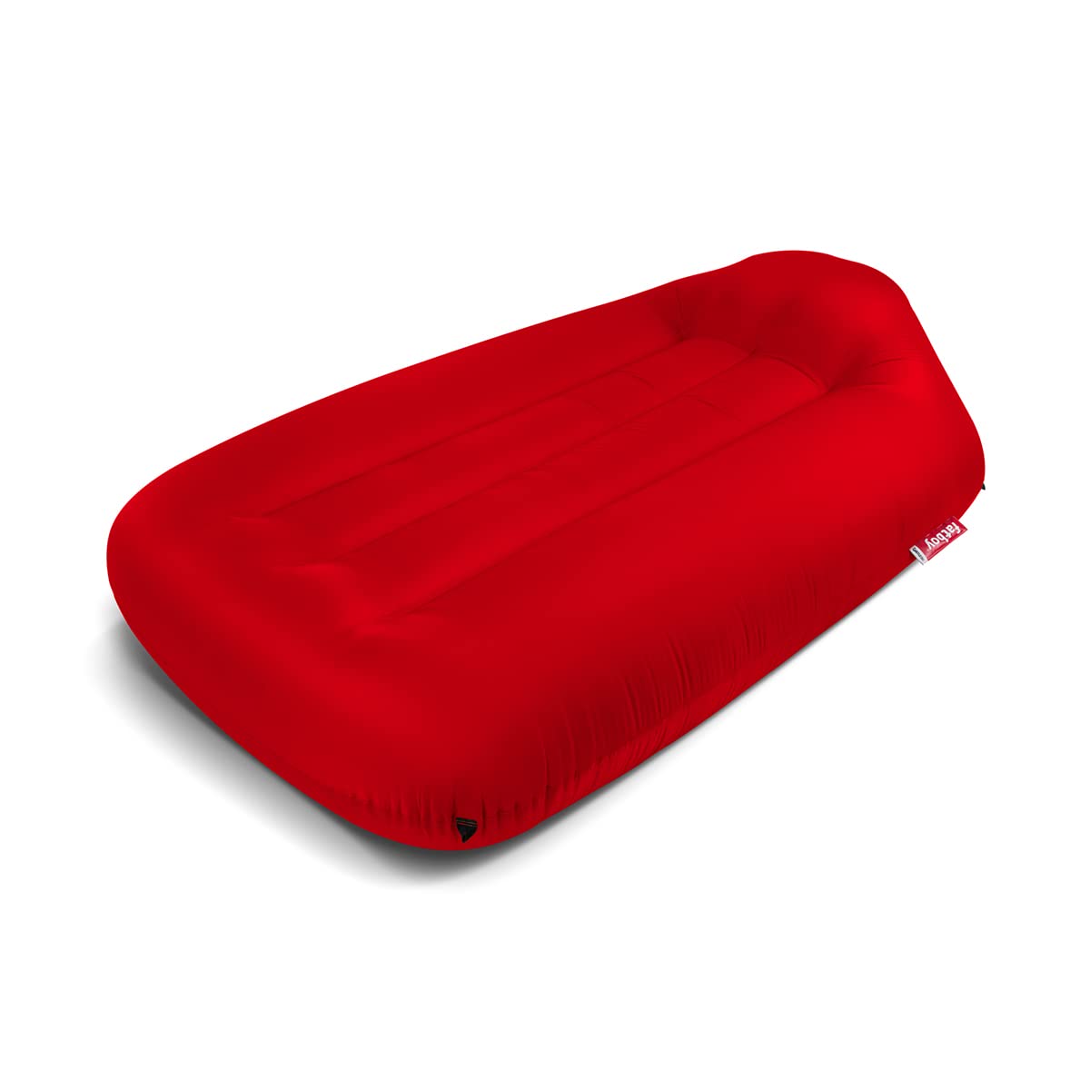 Fatboy® Lamzac L Aufblasbares Sofa/Sitzsack/Sofa | Rot Hängematte mit Luft gefüllt | für den Außenbereich Strand, Garten oder Pool | 195 x 112 x 50 cm von Fatboy