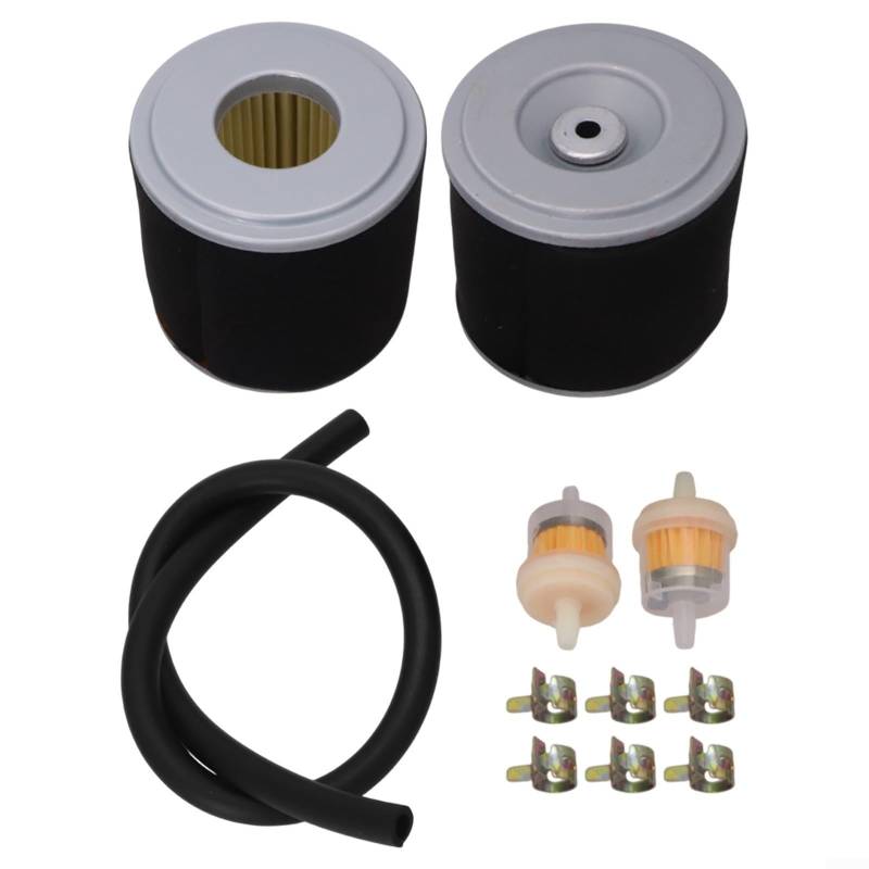 Luftfilter-Set für 212 cc Hochdruckreiniger-Motor, kompatibel mit 6602 3100PSI 0J88870129 – inklusive Kraftstofffilter und Leitungsklemmen für 2500–3600 PSI Modelle von Fauhapyway