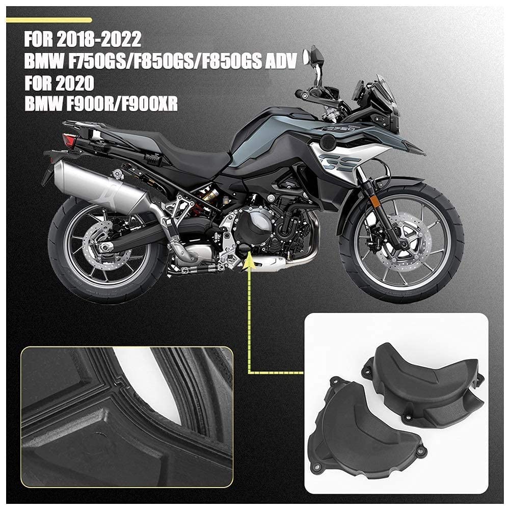 Fayedenicy Linker und rechter Sturzpad für F750GS F850GS F900R F900XR 2018 2019 2020 2021 2022 2023 Motorrad Motorschutzabdeckung Verkleidungsschutz F 750 850 GS 750GS 850GS F 900 R XR Zubehörteile von Fayedenicy