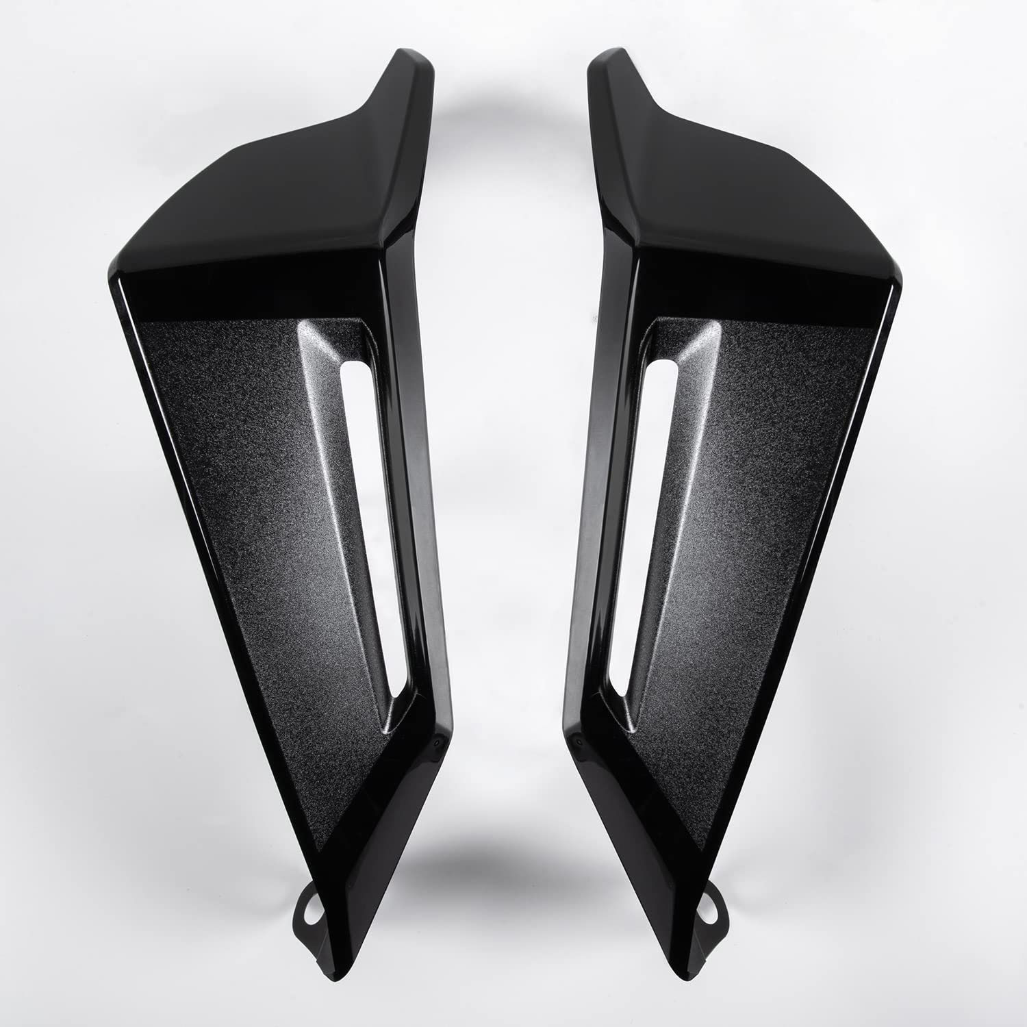 Motorrad Front Winglets Seitenflügel Luftabweiser Windschutzscheibe Spoiler Windschutzscheibe Verkleidungssatz für Forza 750 Forza750 2021-2022 (Heckrauch) von Fayedenicy