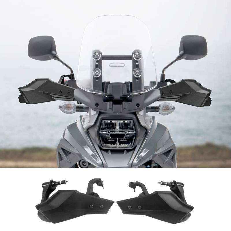 Motorrad Handschutz Lenker Handbürste Schutzschild Windschutzscheibenabdeckung Bremskupplungshebelschutz für S-uzuki V-Strom Vstrom V Strom 1050 V-Strom1050 DL1050 A XT Zubehör 2020 2021 2022 2023 von Fayedenicy