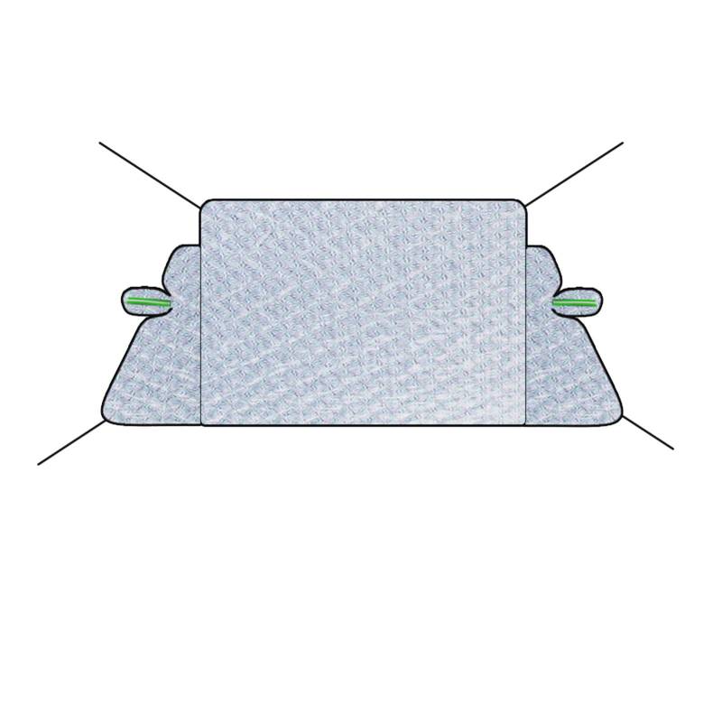 Auto-Windschutzscheiben-Schneeabdeckung, Winter-Frostschutz, Eis- und Schneeschutz, Fahrzeug-Frostabdeckung, LKW-Windschutzscheibenabdeckung, Ganzjahres-Autoschutz, Auto-Frostschutz, Schneeschutz für von Fbinys