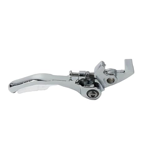 Brems- und Kupplungshebel Aluminiumlegierung Klappbarer schwarzer oder silberner Kupplungshebel Bremshebel Fit CRF KLX Pit Pro Xmotos BSEKAYO HauptbremszylinderLenker(Silver Brake Lever) von Fbxmjoa