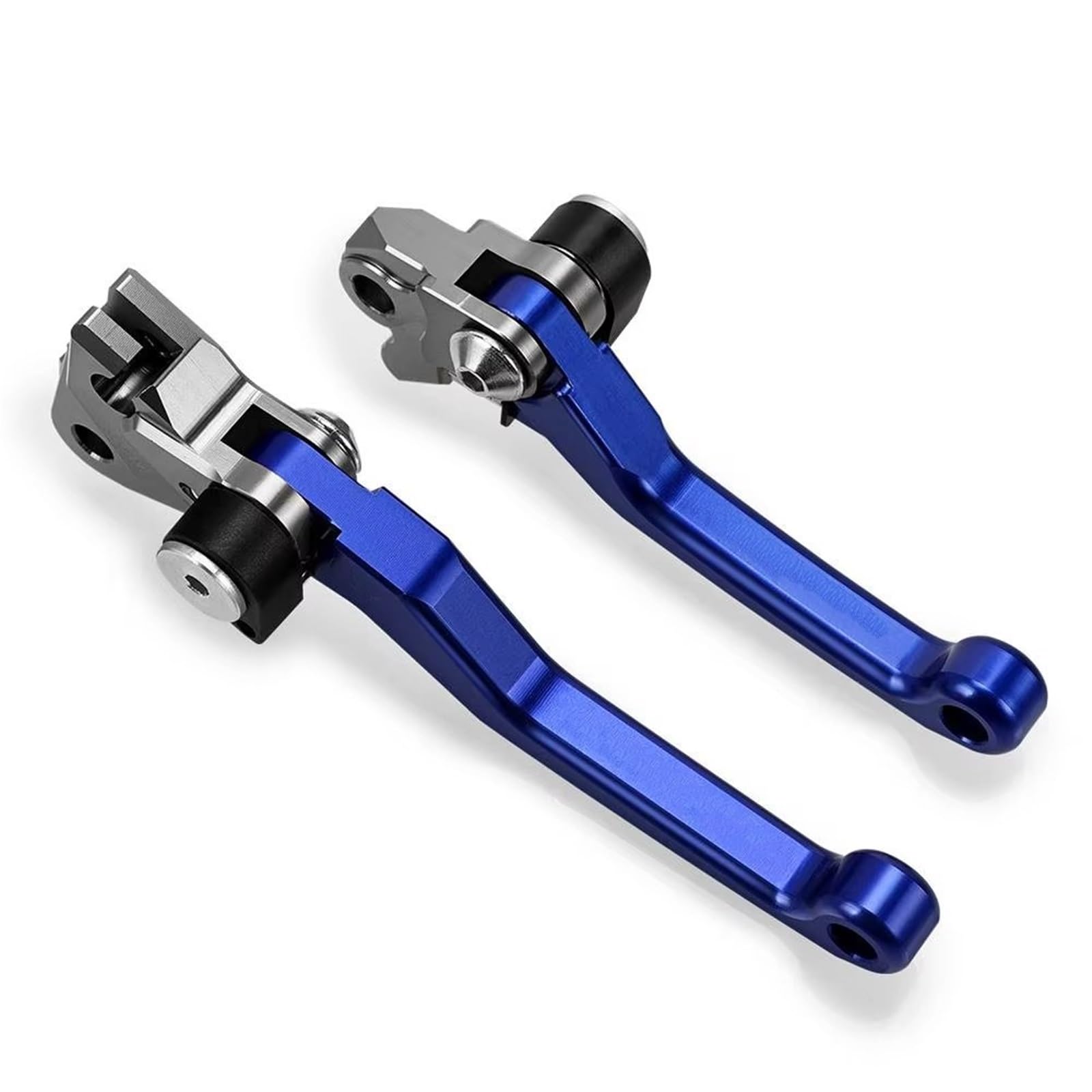 Brems- und Kupplungshebel Motocross Faltbare Pivot Dirt Bike Bremskupplungshebel Griff Bremshebel für YZ250 2015 2016 2017 2018 2019 YZ 250 HauptbremszylinderLenker(A Pair Blue) von Fbxmjoa