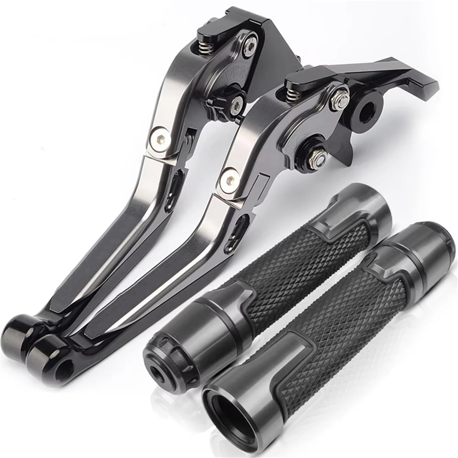 Brems- und Kupplungshebel Motorrad Einstellbare Bremse Kupplung Hebel Griff Handgriffe FÜR YZF600R Thundercat 1994 1997-2008 2004 2003 2005 HauptbremszylinderLenker(YZF600Rthu94-05D) von Fbxmjoa