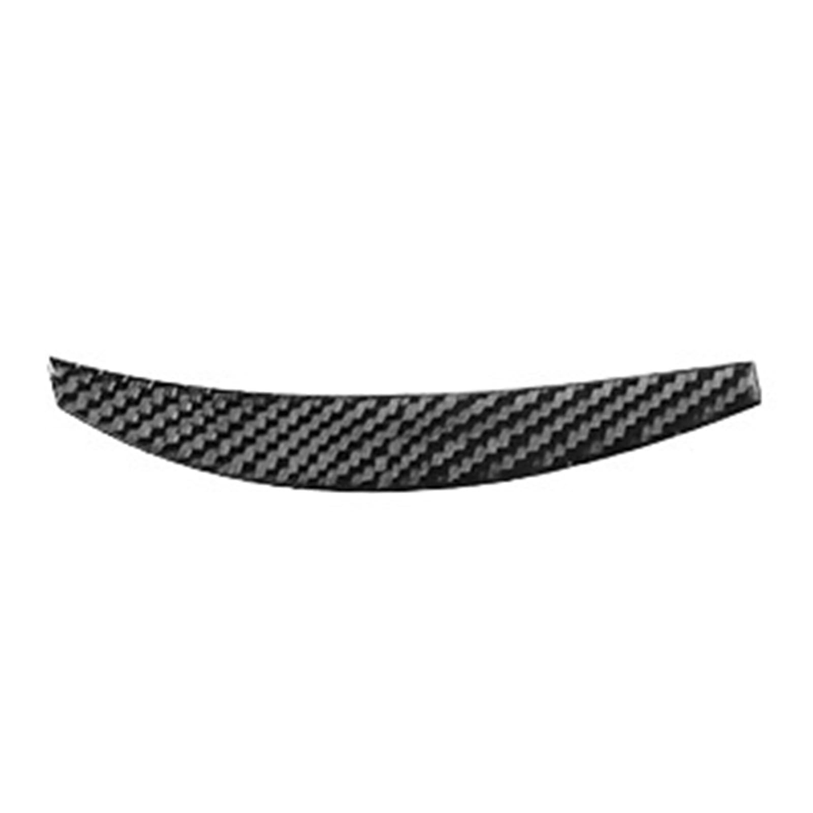 Kohlefaser Innenbereich Für Mazda 3 Für Axela 2010-2013 Carbon Fiber Getriebe Shift Panel Abdeckung Auto Dekoration Zubehör Auto Aufkleber Innenbereich(Black C RHD) von Fbxmjoa