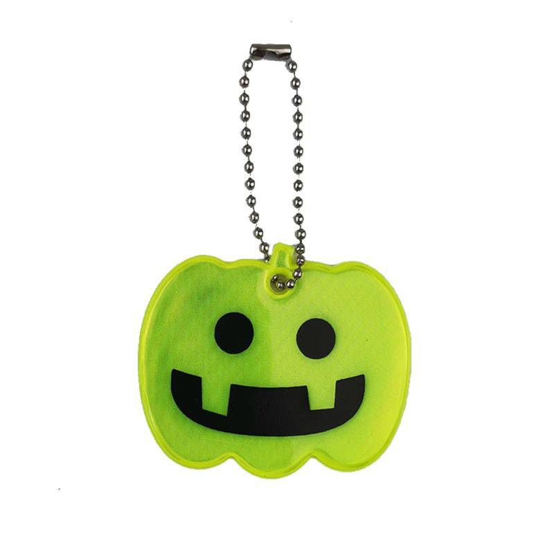 Fcnjsao Halloween Behänge Kürbiskette Haustiermarken Reflektoren Sporttaschen Mit Leuchtendem Motiv Reflektierende Jacken Taschen Party Pendler von Fcnjsao