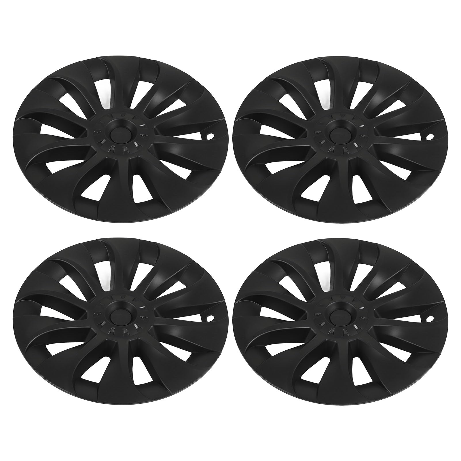 4Pcs Felge Radkappe Whirlwind Tragen Beständig Ersatz Abs Felge Radkappe Ersatz Für Modell Y von Fdit