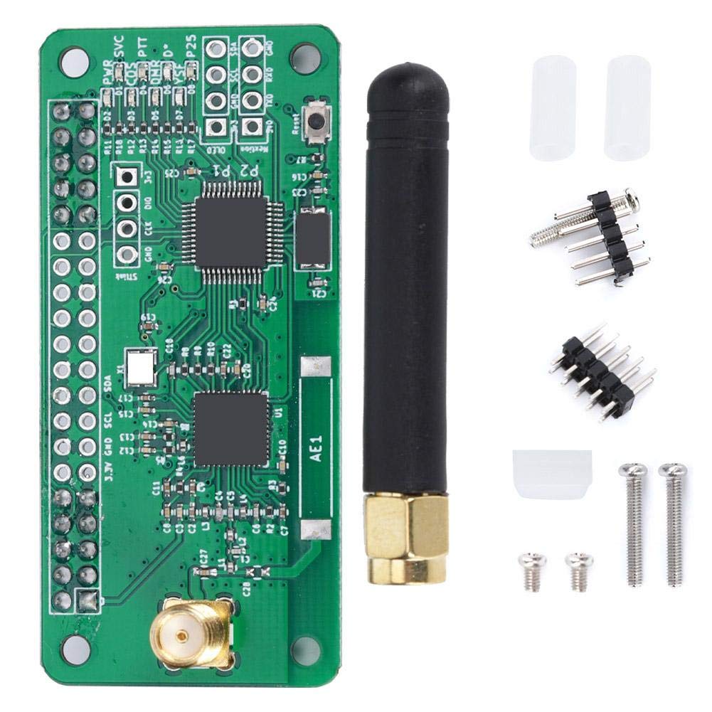 Mini Hotspot Modul, USB Drahtlose Multi-Mode Hotspot Erweiterungskarte + Antenne + LED-Bildschirm + Gehäuse, Unterstützung für digitales D-STAR/P25 Mobilfunkgerät UHF VHF, für von Fdit