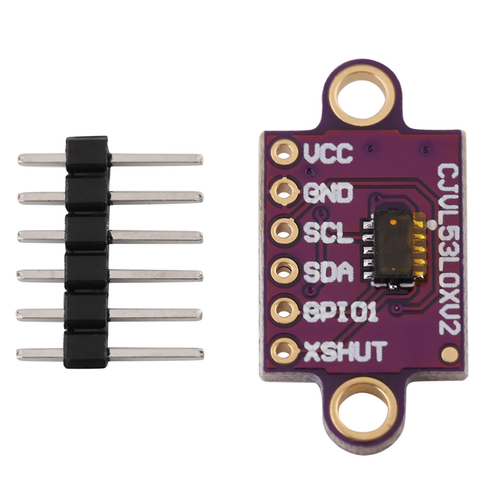 TOF-Abstandssensormodul für Präzise Entfernungsmessung I2C – Flugzeitsensor GY-VL53L0XV2 von Fdit