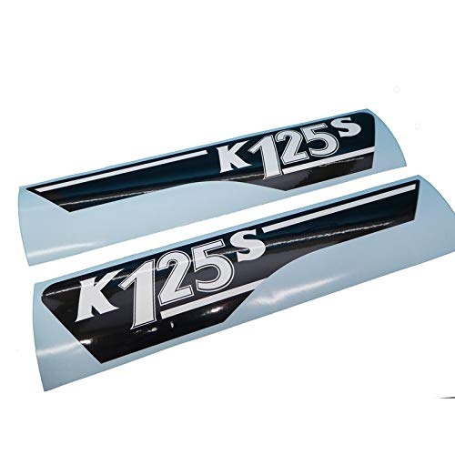 Hercules K 125 S Aufkleber in schwarz/weiß, Sticker, Seitendeckel Verkleidung. Zum Restaurieren von Lack & Verkleidung, Motorrad Emblem Alternative von Fdonlinehandel