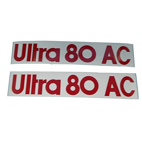 Hercules Ultra 80 AC, Sticker für Seitenverkleidung/Seitendeckel, Schriftzug, zum Restaurieren von Lack & Verkleidung. Motorrad Emblem Alternative von Fdonlinehandel