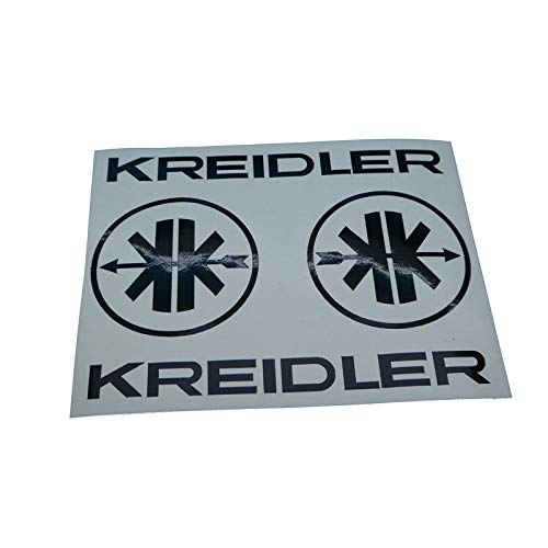 Kreidler MF Mofa Tank Verkleidung Aufkleber Schriftzug mit Logo, Sticker, zum Restaurieren von Lack & Verkleidung. Motorrad Emblem Alternative von Fdonlinehandel