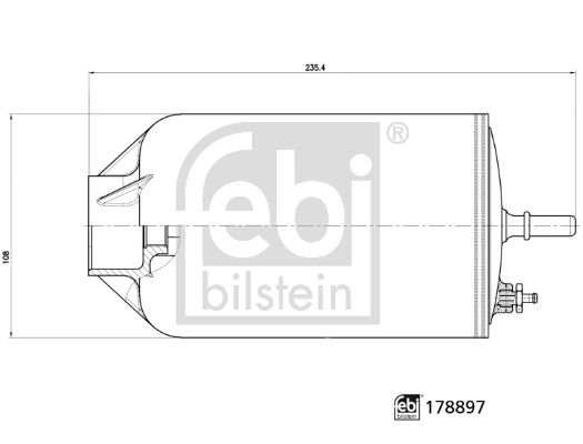 Kraftstofffilter Febi Bilstein 178897 von Febi Bilstein