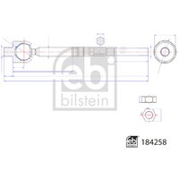 Axialgelenk, Spurstange FEBI BILSTEIN 184258 von Febi