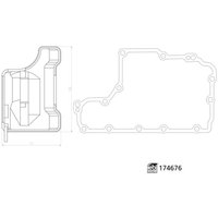 Hydraulikfiltersatz, Automatikgetriebe FEBI BILSTEIN 174676 von Febi