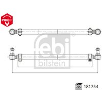 Spurstange FEBI BILSTEIN 181754 von Febi