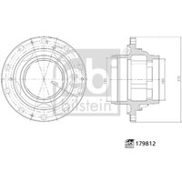 Radnabe FEBI BILSTEIN 179812 von Febi