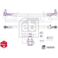 Spurstange FEBI BILSTEIN 183059 von Febi