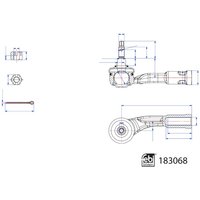 Spurstangenkopf FEBI BILSTEIN 183068 von Febi