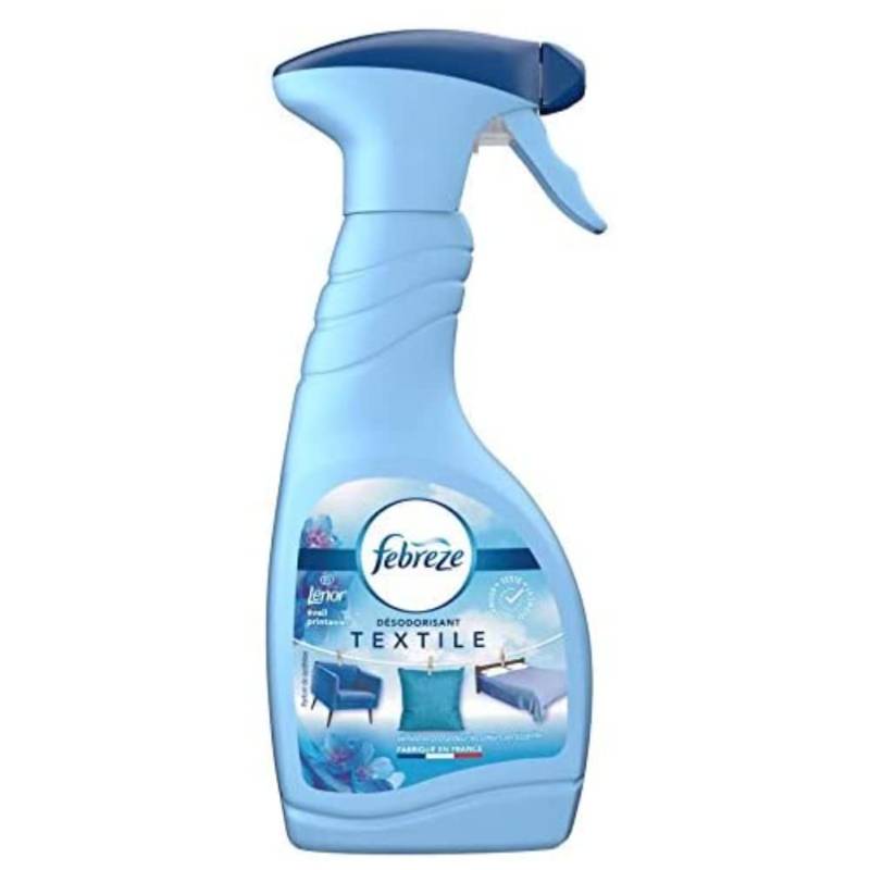 Febreze Classic Lufterfrischungsspray, für Textilien, 500 ml, entfernt Gerüche, die in den Textilien enthalten sind, frischer Duft von Febreze