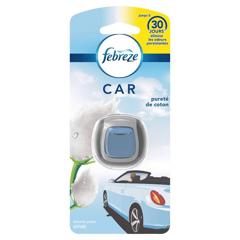 Febreze Lufterfrischer für Auto, 2 ml, Lufterfrischer entfernt Gerüche, 1 x – 3 Stück von Febreze