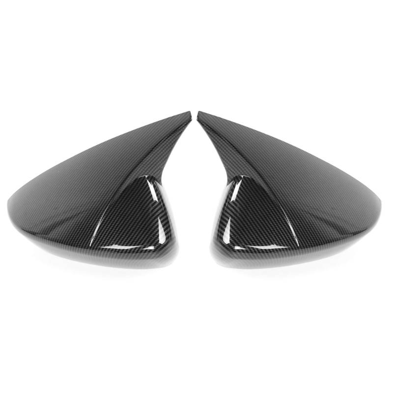 3 Axela 2020 Wing Mirror Cover Cap Side Mirror Shell Protector Upgrade Kit (Carbon Fiber Style) von Febuliy