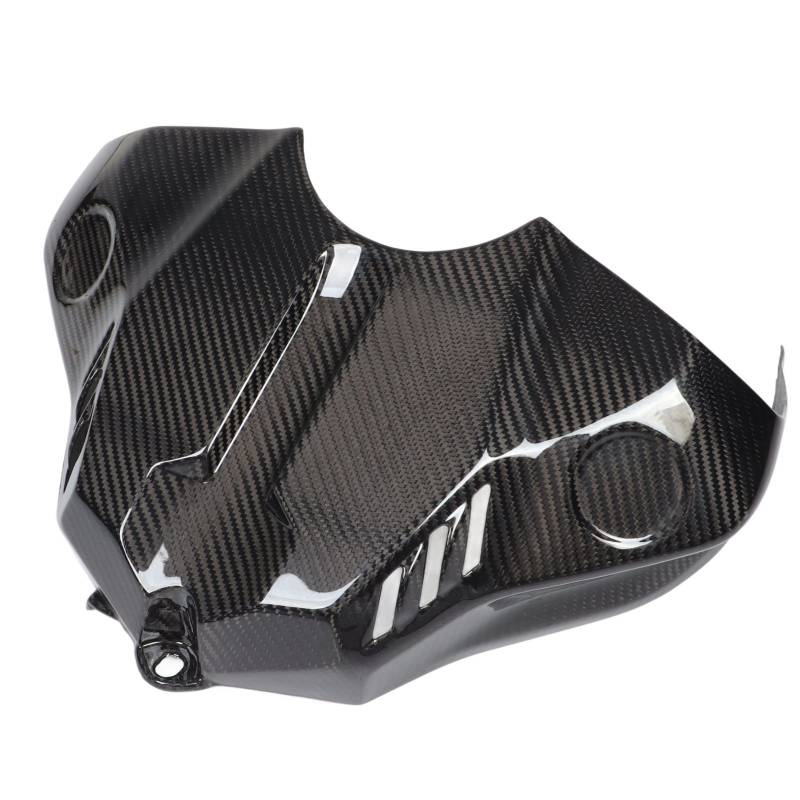 Febuliy Carbon Fiber Gas Tank Front Cover Guard for R1 R1M R1S Improves Driving Experience and Protects ORIGINAL Fuel Tank, Easy Installation von Febuliy