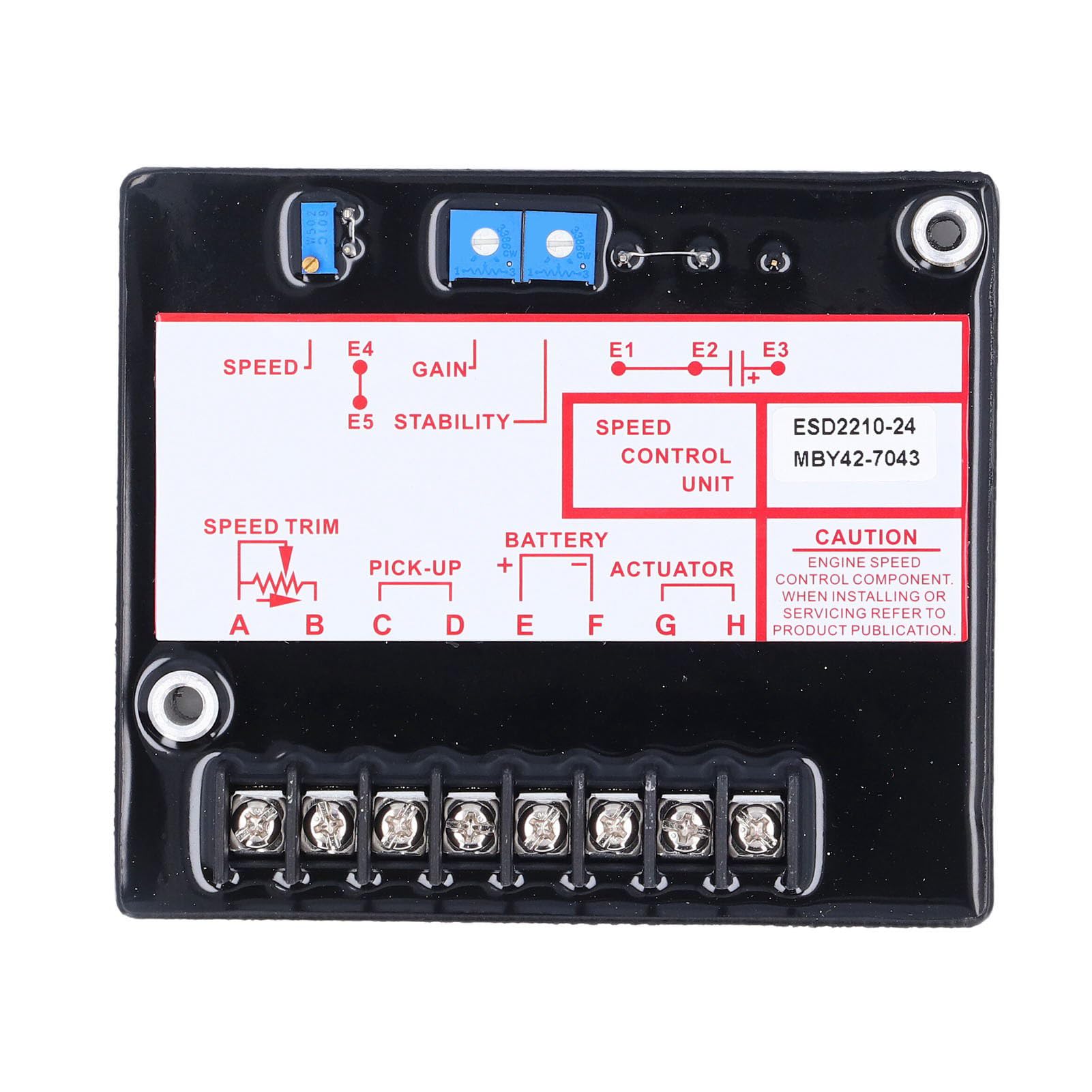 Generator Speed ​​Controller Universal Engine Governor Control Board 12-24VDC für mehrere Maschinen von Febuliy