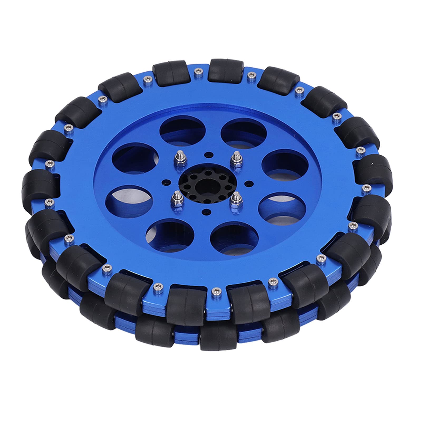 Omni Wheel 8 -Zoll -Aluminium -Legierungs -Hub -Komponente Roboter Spielzeug 错误 ((Dual-Wheel-Kombination) UM5604-0014-0203) von Febuliy