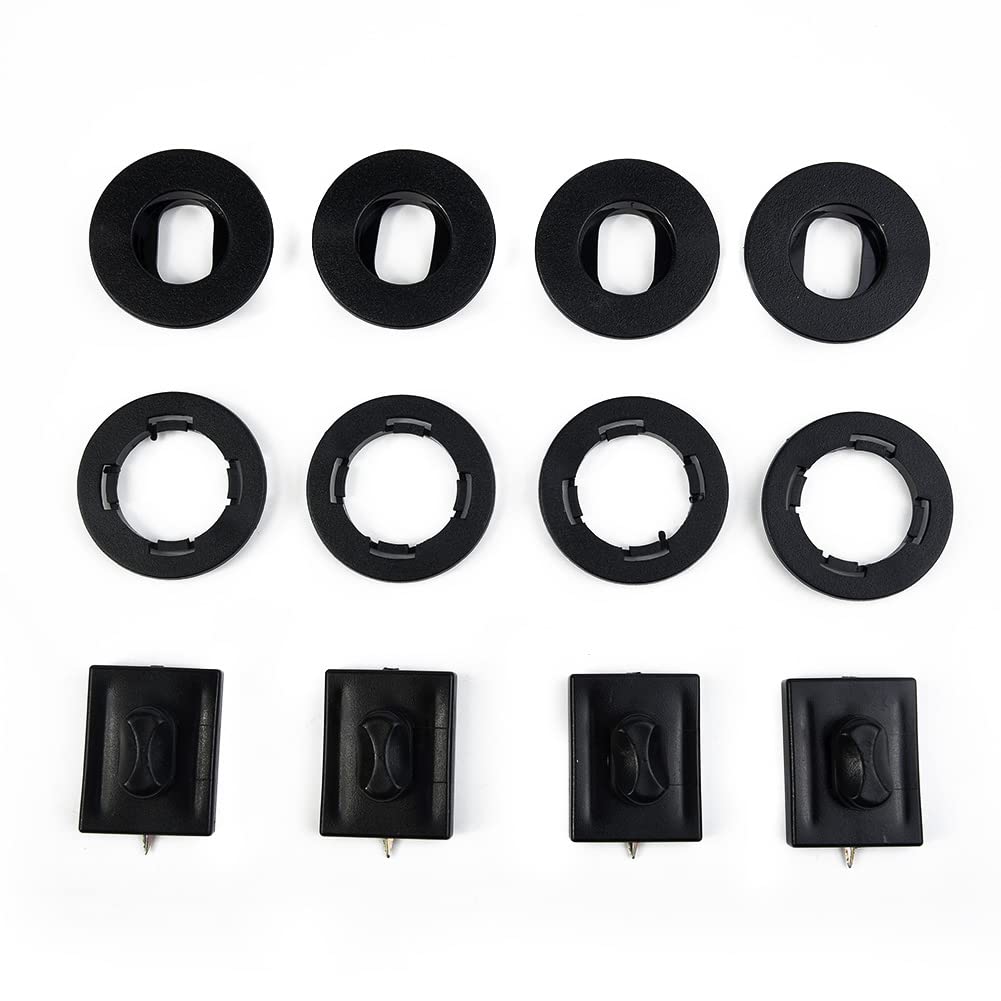 4 x Universal-Griffe Klemmen Halter Auto Bodenmatte Clips Teppich Befestigung Halter Auto Teile Auto Zubehör von Feegow