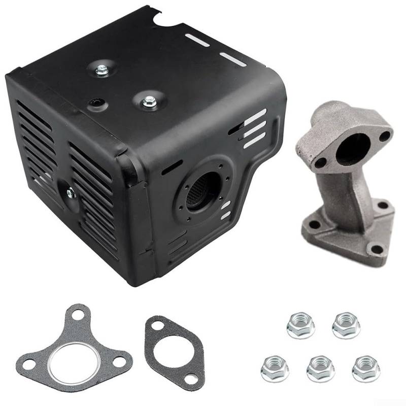 Feegow Schalldämpfer-Kit für Honda GX340 für GX390 GX420 13HP 16HP Motor Wasserpumpe von Feegow