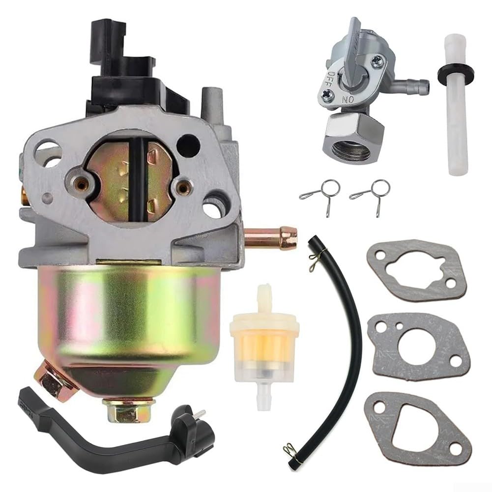 Feegow Vergaser-Kit für Gx160 212cc 196cc für Honda R210 4000 3000 3050 3200, Rasenmäher-Ersatzteile, Motorteile von Feegow