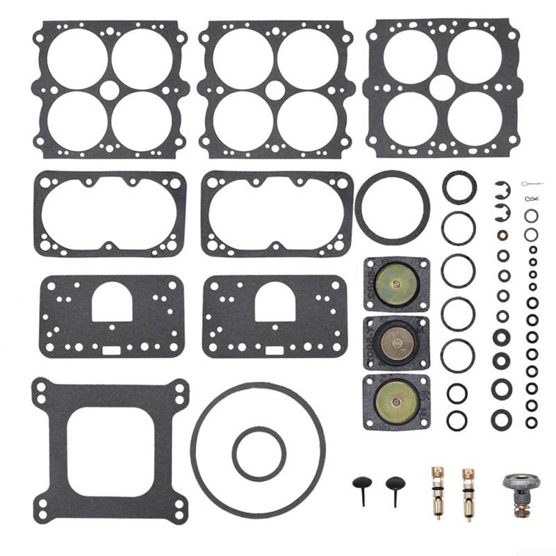 Feegow Vergaser Reparatur Vergaser Kit - Vergaser Umbau Kit für Holley 4150 Vakuum Sekundär 600 650 750, Vergaser Umbau Reparatursatz von Feegow