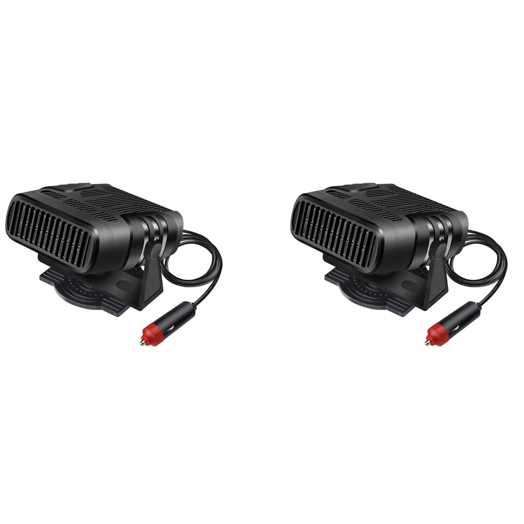 Feeuid 2X Auto Heizung Universal 12V Auto Innen Heizung KüHlung Zubehör Lüfter Heizung Entferner von Feeuid