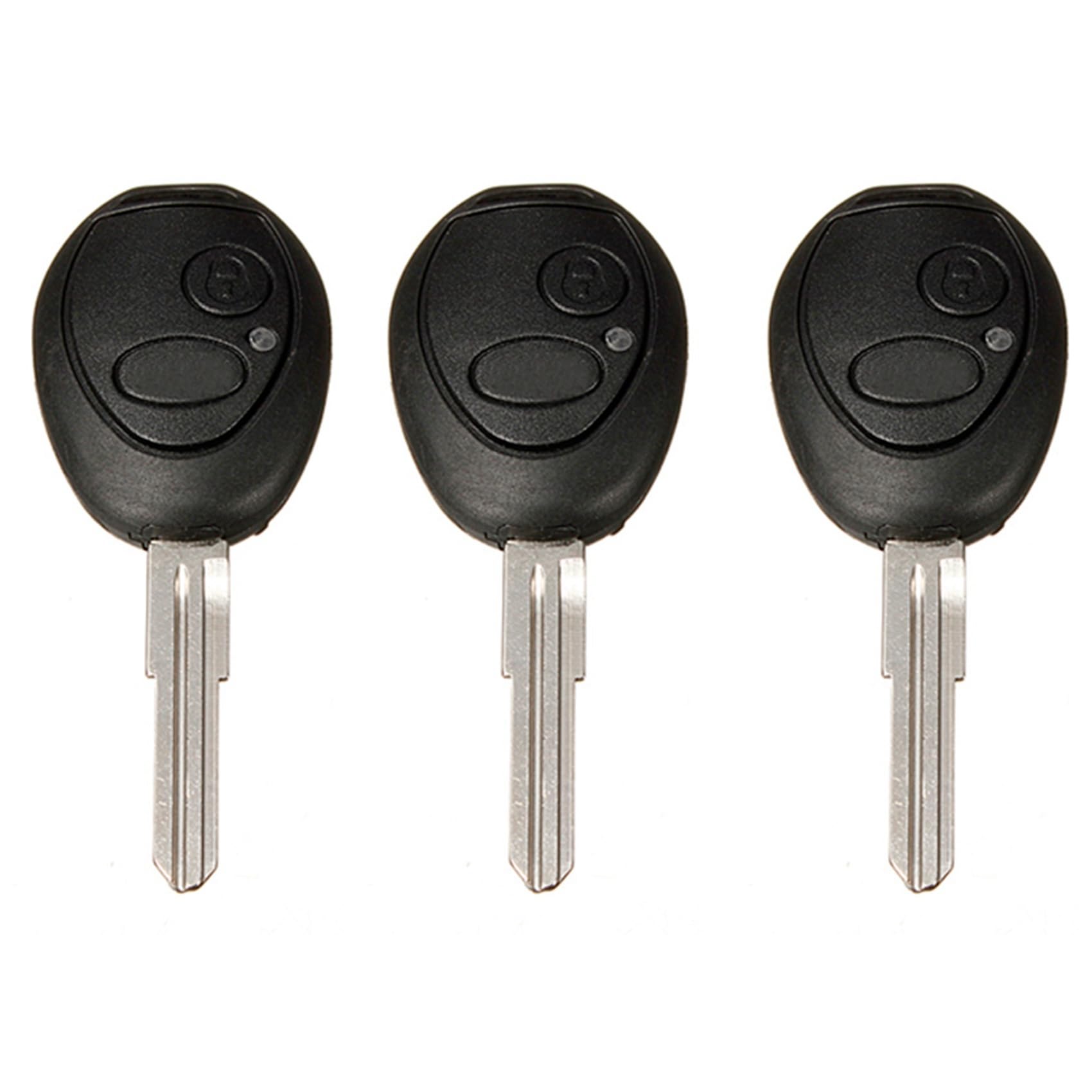 Feeuid 3X 2 Blade Uncut Remote Key Remote Shell for 99-04 von Feeuid