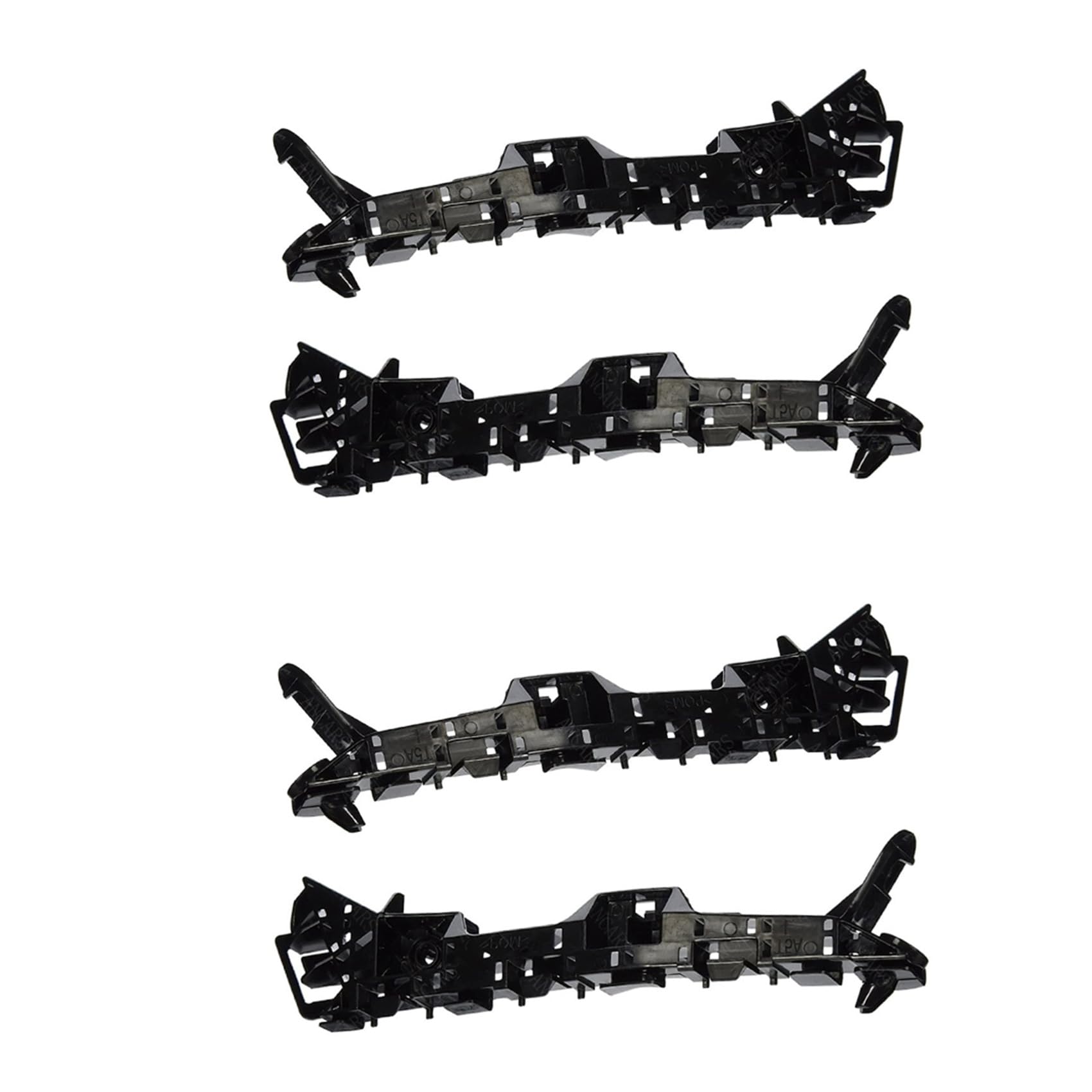 Feeuid 4 x Stoßstange vorne Side Spacer Halterung für Fit Jazz GK5 2015 2016 2017 71198-T5A-000 71193-T5A-000 von Feeuid