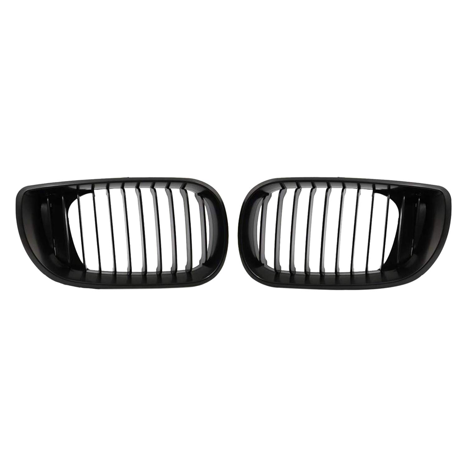 Feeuid FrontstoßStange Nieren Sport KüHlergrill Grill für E46 4D 318I 320I 323I 328I 2002-2005 Mattschwarz von Feeuid