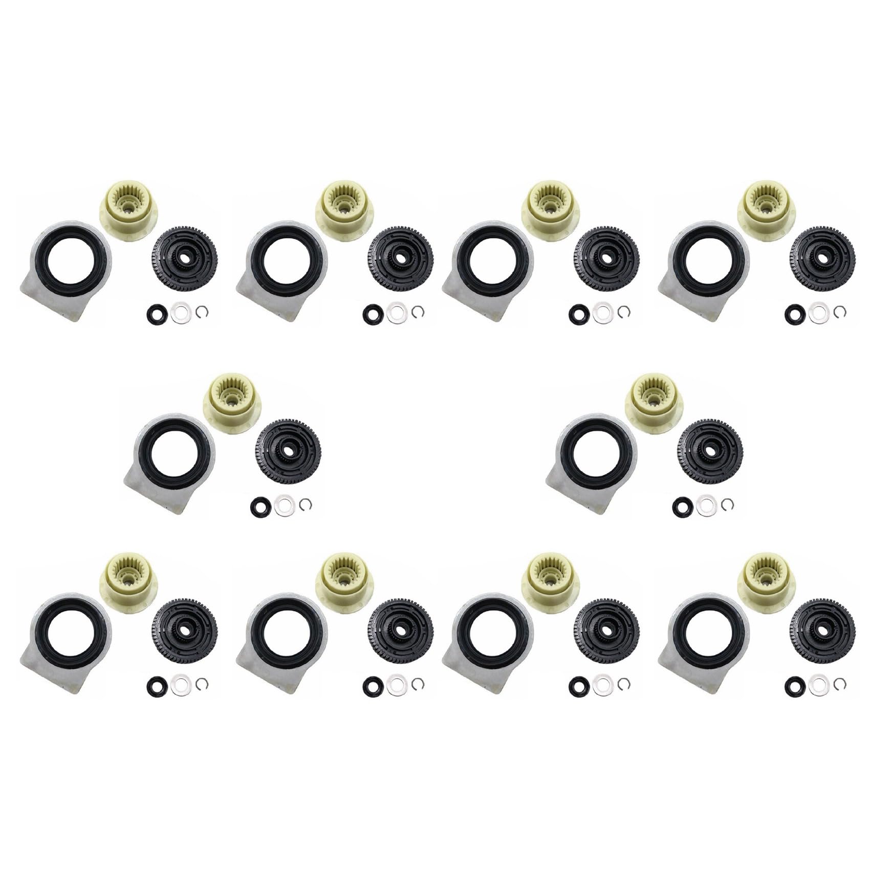 Fegtrtyoa 10X Verteilergetriebe Stellmotor Getriebe Reparatursatz für X3 E83 X5 E53 E70 27107541782 27107566296 27107568267 27102413711 von Fegtrtyoa