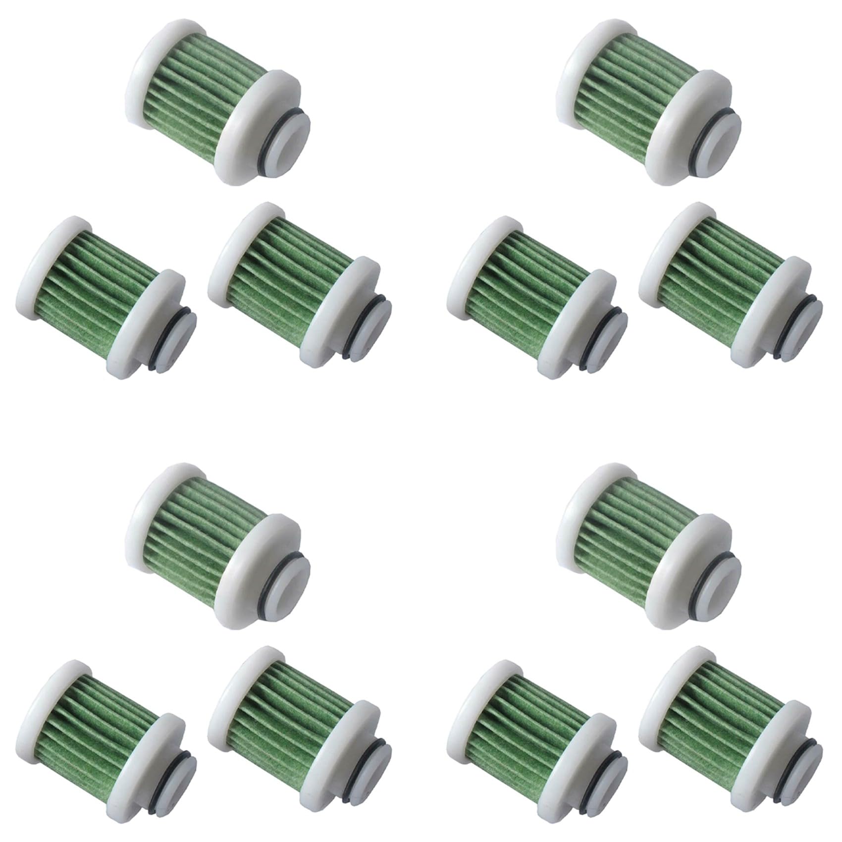 Fegtrtyoa 12 x Primärkraftstofffilter 6D8-WS24A-00-00 für 18-79799 F50-F115 von Fegtrtyoa