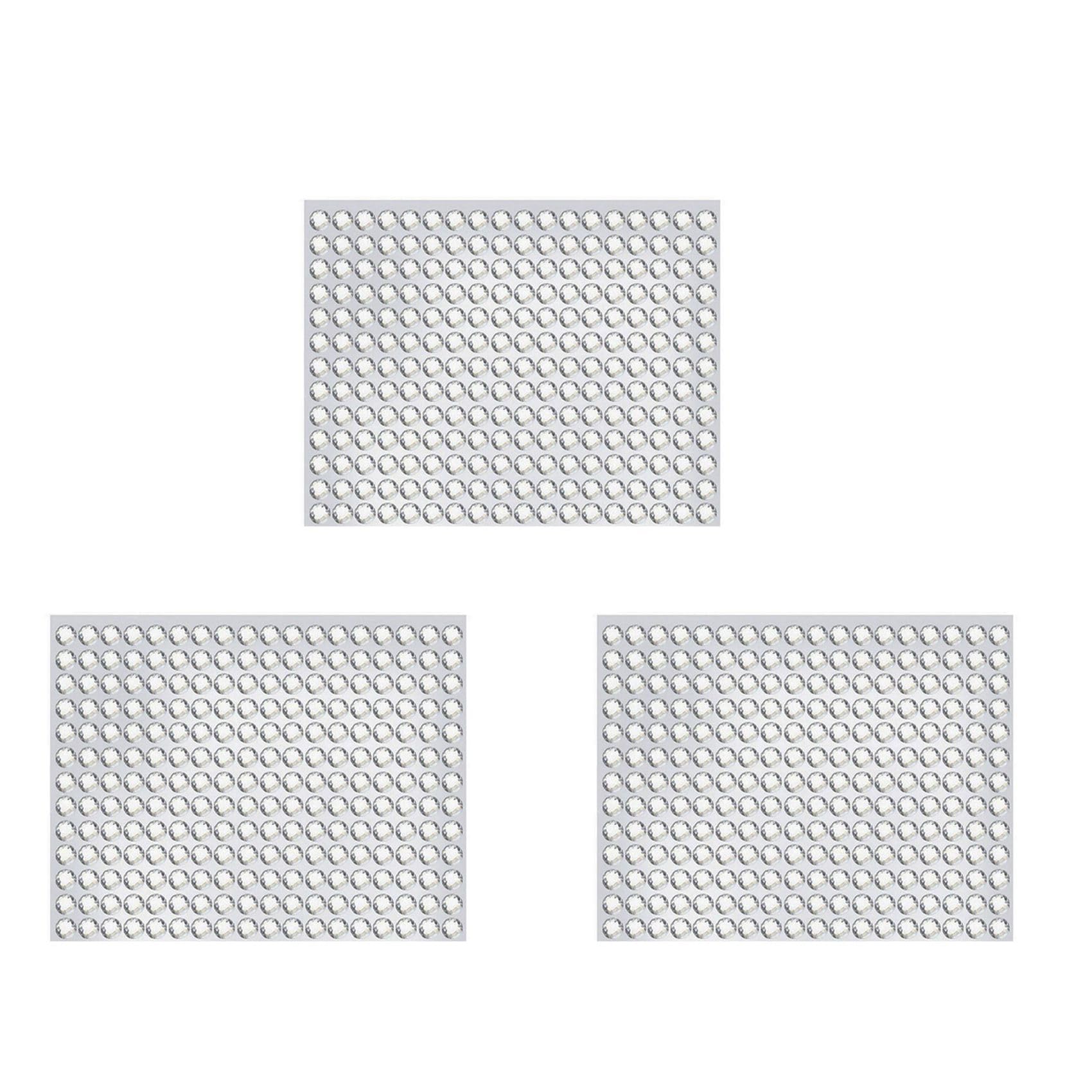 Fegtrtyoa 1512 Stueck 6mm DIY Bling Crystal Selbstklebende Strass Sticker von Fegtrtyoa