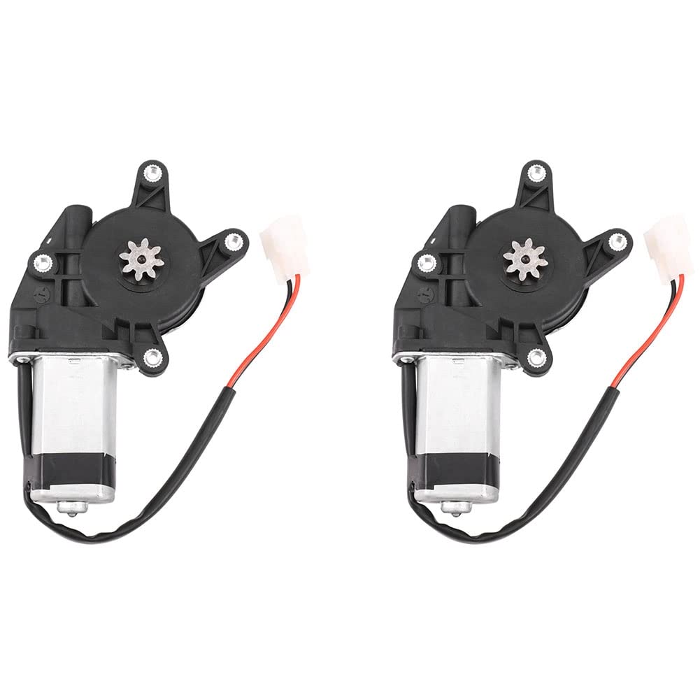 Fegtrtyoa 2X 8-Zahn-Fensterheber für Elektrische Fensterheber Auf Der Rechten Seite Glashebermotor für Elektroautos von Fegtrtyoa