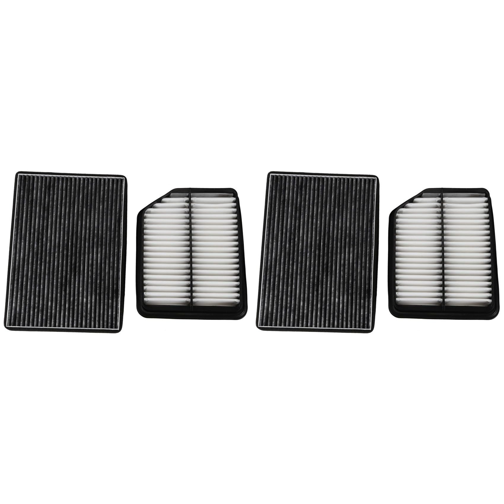 Fegtrtyoa 2X Auto Motor Luft Filter Kabinen Luft Filter für Grand Vitara 2005-2015 13780-65J00 95861-64J00-SET von Fegtrtyoa