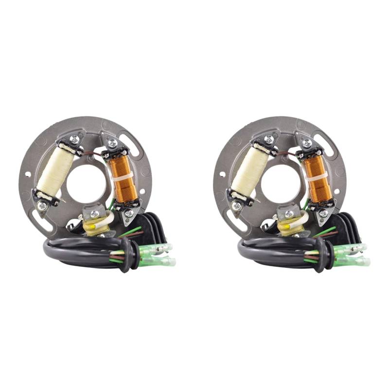 Fegtrtyoa 2X Motorrad ZüNdung Stator Spule Motor Stator Spule für SJ650 SJ700 VX700 WR650 WB700 WB760 6R8-85560-00 von Fegtrtyoa