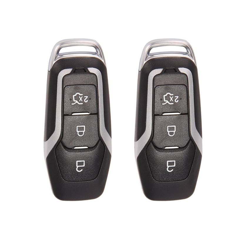 Fegtrtyoa 2X Smart Remote Tasten SchlüSselg EhäUse für Edge Explorer Mondeo 2015-2017 M3N-A2C31243300 von Fegtrtyoa