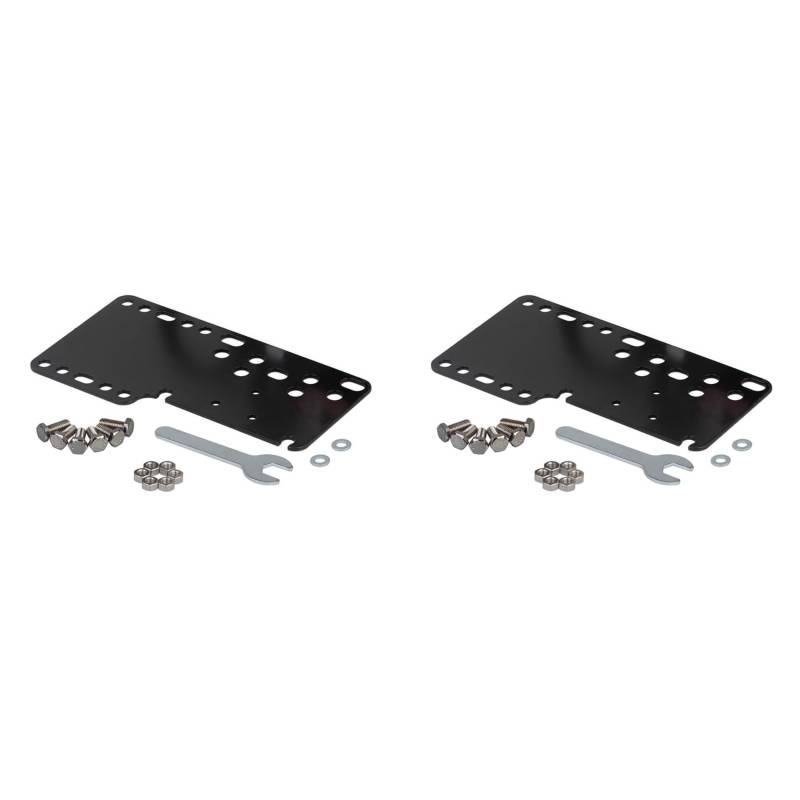 Fegtrtyoa 2X Universal Rennen Spiele Hand Bremse System Halterung PC USB SIM Hand Bremse Adapter Platte für Rennen Spiele Halterung Platte von Fegtrtyoa