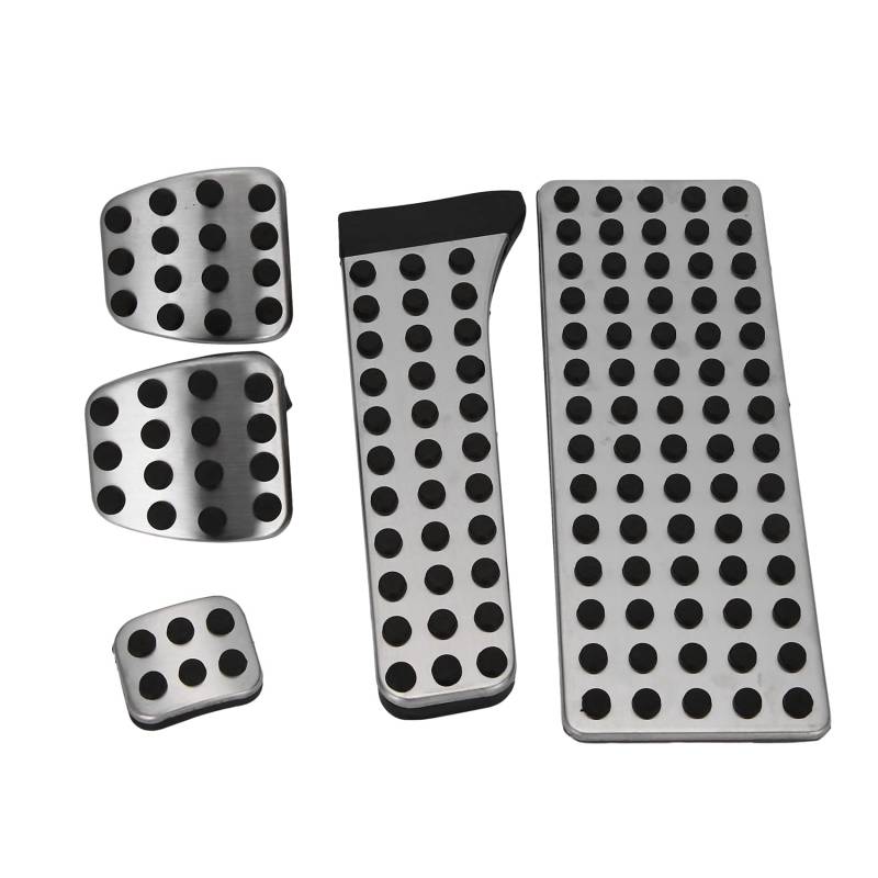 Fegtrtyoa 5PC Auto Pedal Abdeckung ZubehöR mit FußStüTze für W203 W222 W213 W205 W204 W211 W212 W210 X204 W218 von Fegtrtyoa