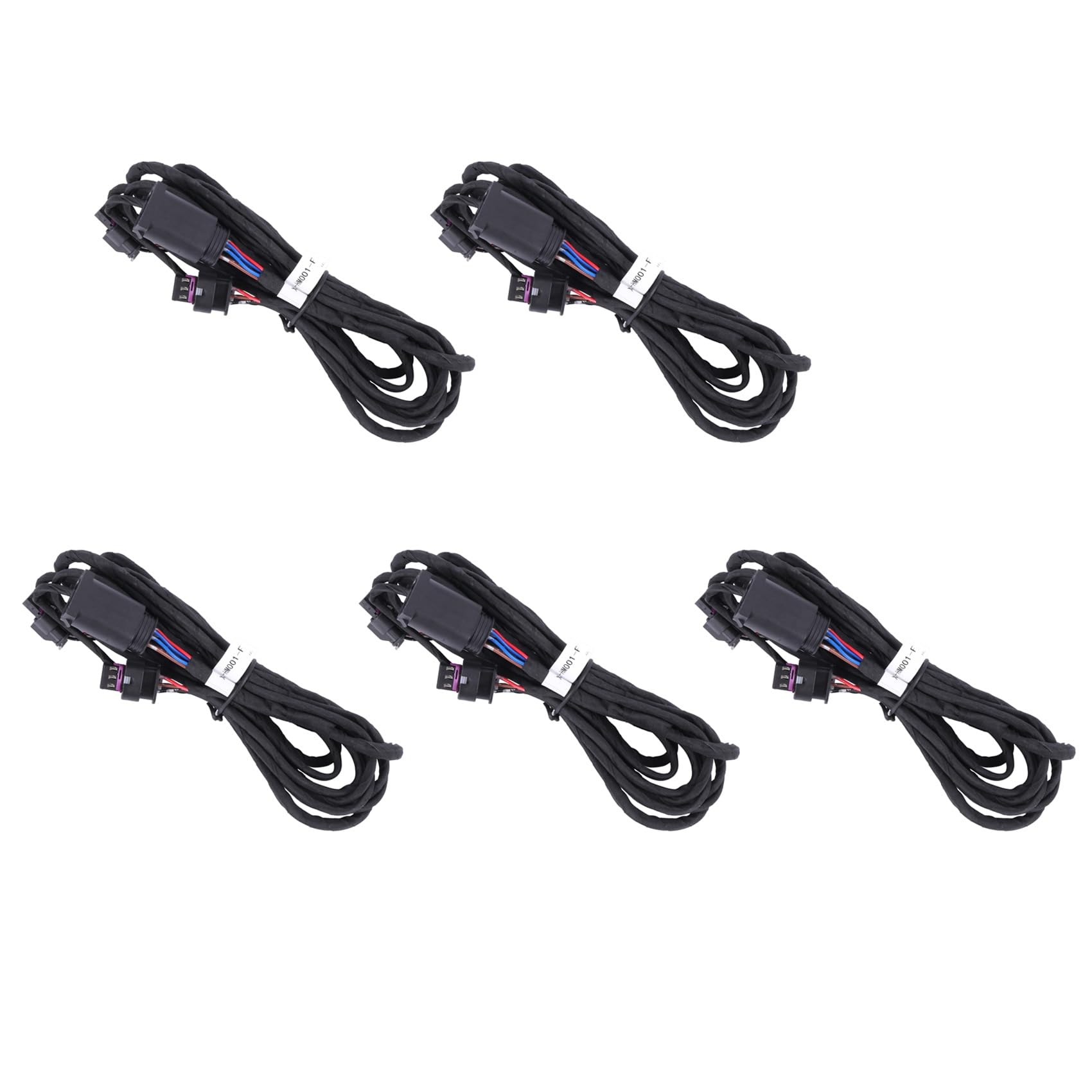 Fegtrtyoa 5X Auto Front Stoßstange Parken Sensor Kabel Baugruppe Kabel Passend für 3 4 Series F30 61129313607 von Fegtrtyoa