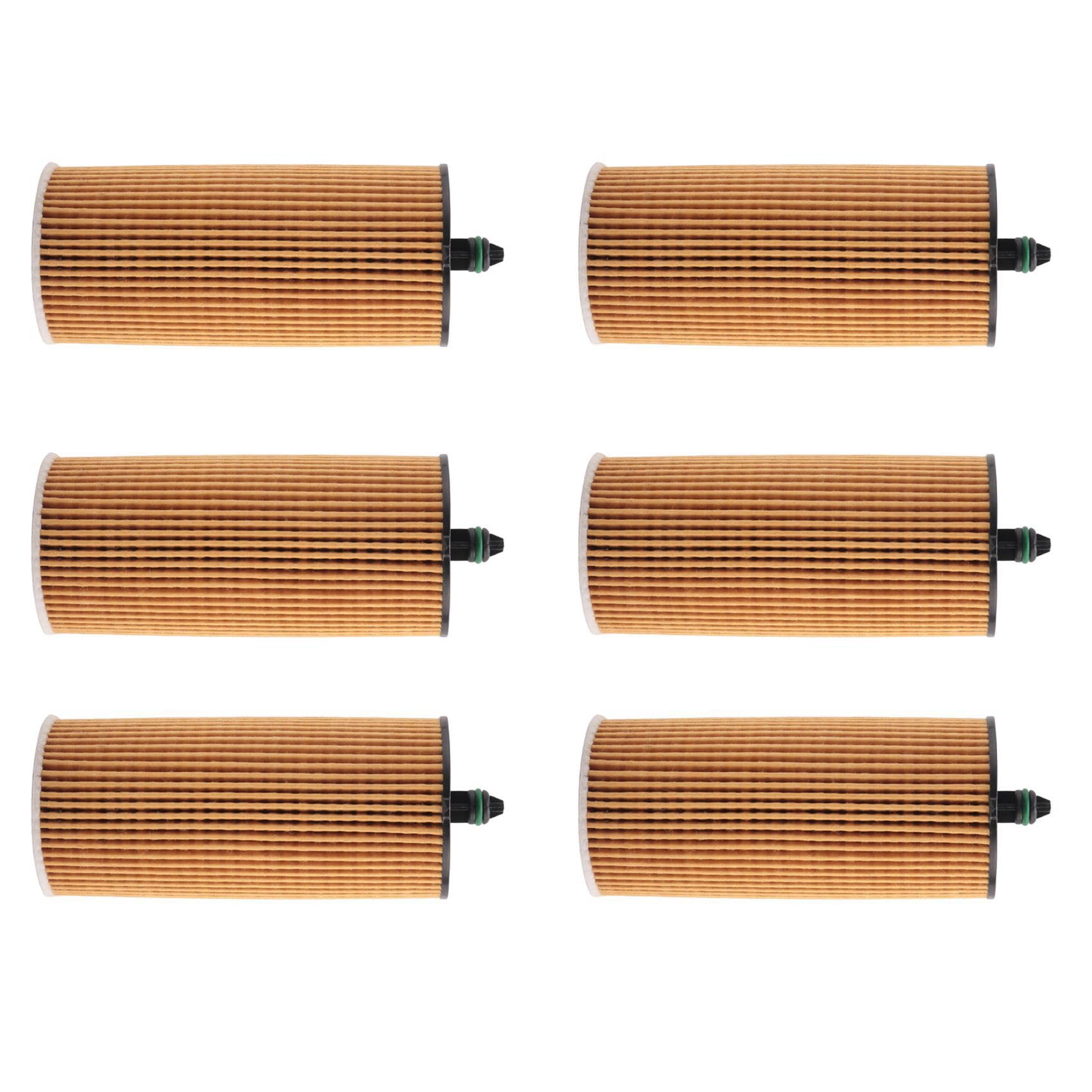 Fegtrtyoa 6 StüCk ÖL Filter 11428575211 für F34 F31 F30 F80 316D 318D 320D 320I 330I/ F33,F83,F32,F82,F36 von Fegtrtyoa