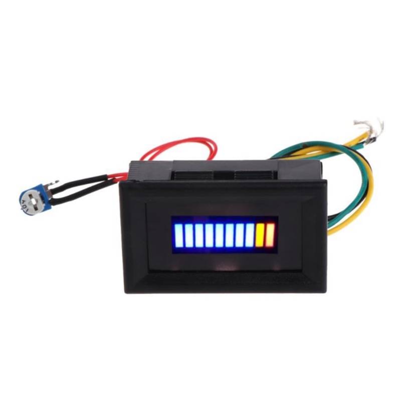 Fegtrtyoa Kraftstoffstandsanzeige, 12 V, Universal, Motorrad, Auto, Ölwaage, LED-Öl, Kraftstoffstandsanzeige, Anzeige für Autoteile, Zubehör von Fegtrtyoa